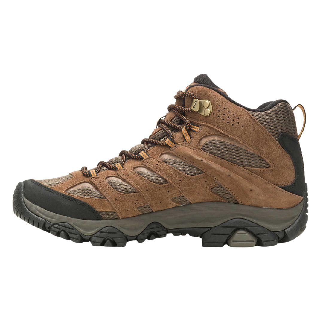Merrell Men's Moab 3 Mid Waterproof Hiking Boots - Earth